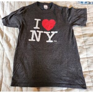 I Heart New‎ York T-Shirt Grey Size Large
